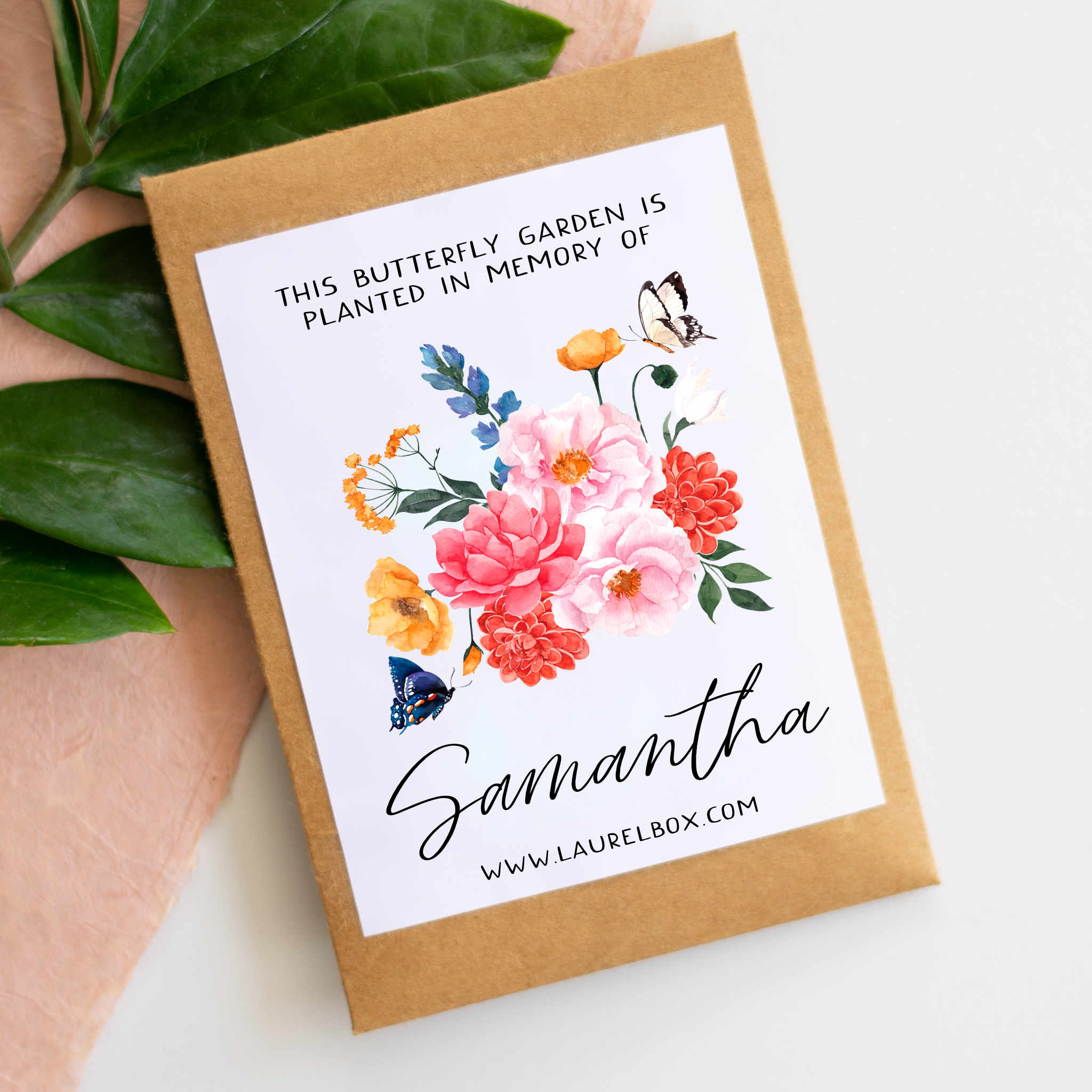 Custom Butterfly Garden Seed Set image number null